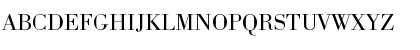 Download BodoniAntSCTLig Regular Font Uppercase Preview