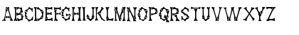 Download BONES Normal Font Uppercase Preview
