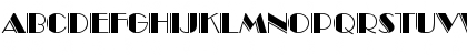 Download BroadwayEngraved DB Regular Font Uppercase Preview