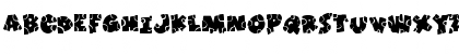 Download Broken Toys Regular Font Uppercase Preview