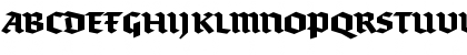 Download BrokenscriptBold Regular Font Uppercase Preview