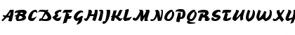Download Brookscript Regular Font Uppercase Preview