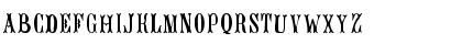 Download BujardetFreres Regular Font Uppercase Preview