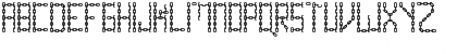 Download Chain Letter Regular Font Uppercase Preview