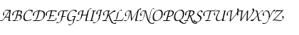 Download Chancery Script Light SSi Light Italic Font Uppercase Preview