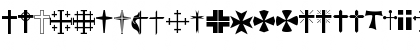 Download Christian Crosses Regular Font Uppercase Preview