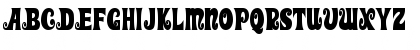 Download BoboBlack Regular Font Uppercase Preview