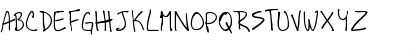 Download BoBsFrAnTiC True Type Font Uppercase Preview