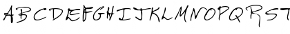 Download Bobz Regular Font Uppercase Preview