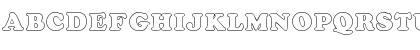 Download CookieHollow Regular Font Uppercase Preview
