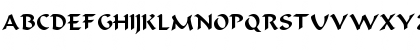 Download Bodacious-Norma Regular Font Uppercase Preview