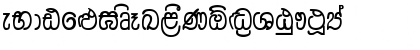 Download Dusharnbi Regular Font Uppercase Preview