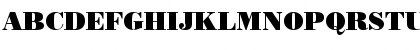 Download Bodoni Black Regular Font Uppercase Preview
