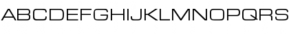 Download Eurostile Extended Regular Font Uppercase Preview