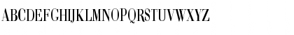 Download Bodoni Classic Condensed Roman Font Uppercase Preview