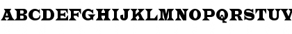 Download EvitaUltraCondensed Regular Font Uppercase Preview