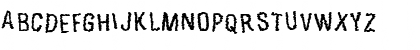 Download Exoneration Regular Font Uppercase Preview