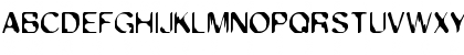 Download Exsect Regular Font Uppercase Preview