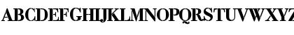 Download Bodoni Classic Stencil Fat Regular Font Uppercase Preview