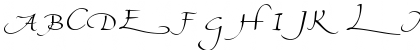 Download FlorentineSwashCaps Regular Font Uppercase Preview