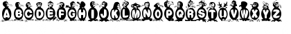 Download FlyingPenguin Regular Font Uppercase Preview