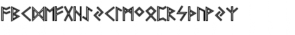 Download Futhark AOE Inline Font Uppercase Preview