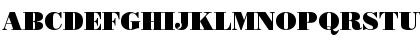 Download Bodoni Poster Regular Font Uppercase Preview