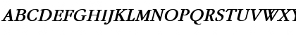 Download Garamond Bold Italic Font Uppercase Preview
