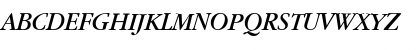Download GarmdITC Bk BT Book Italic Font Uppercase Preview