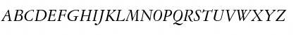Download Garamond Reprise SSi Italic Font