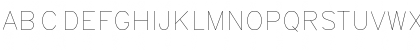 Download GDT Regular Font Uppercase Preview