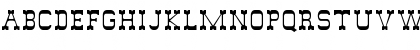 Download GE Old West Regular Font Uppercase Preview