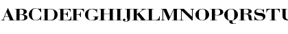 Download Bodoni Wide Regular Font Uppercase Preview
