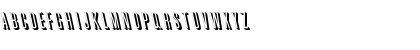 Download GreatShadowBackslant Regular Font Uppercase Preview