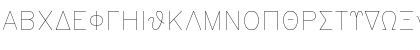 Download GreekS Regular Font Uppercase Preview