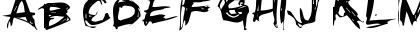 Download Grunge Regular Font Uppercase Preview