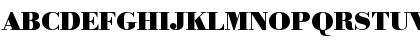 Download Bodoni-Serial-Black Regular Font Uppercase Preview