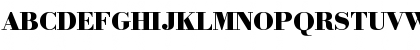 Download Bodoni-Serial-Heavy Regular Font Uppercase Preview