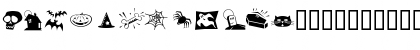 Download Halloweenies Regular Font Uppercase Preview