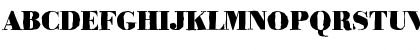 Download BodoniAntique-Black Regular Font Uppercase Preview