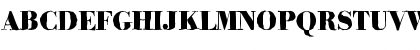 Download BodoniAntique-Heavy Regular Font Uppercase Preview