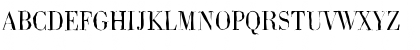 Download BodoniAntique-Light Regular Font Uppercase Preview