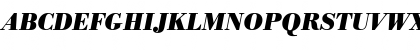 Download BodoniAntT Bold Italic Font Uppercase Preview