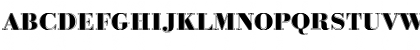 Download BodoniAntTBolIn1 Regular Font Uppercase Preview