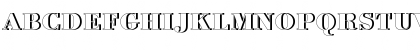 Download BodoniAntTBolRe1 Regular Font Uppercase Preview