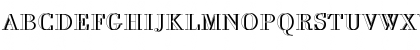 Download BodoniAntTLigRe1 Regular Font Uppercase Preview
