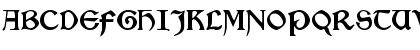 Download Kelmscott Regular Font Uppercase Preview