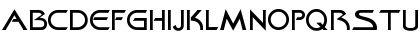 Download Khan Regular Font Uppercase Preview