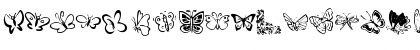 Download KR Butterflies Regular Font Uppercase Preview