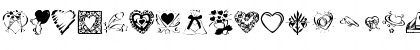 Download KR Valentine Dings 2002 Regular Font Uppercase Preview